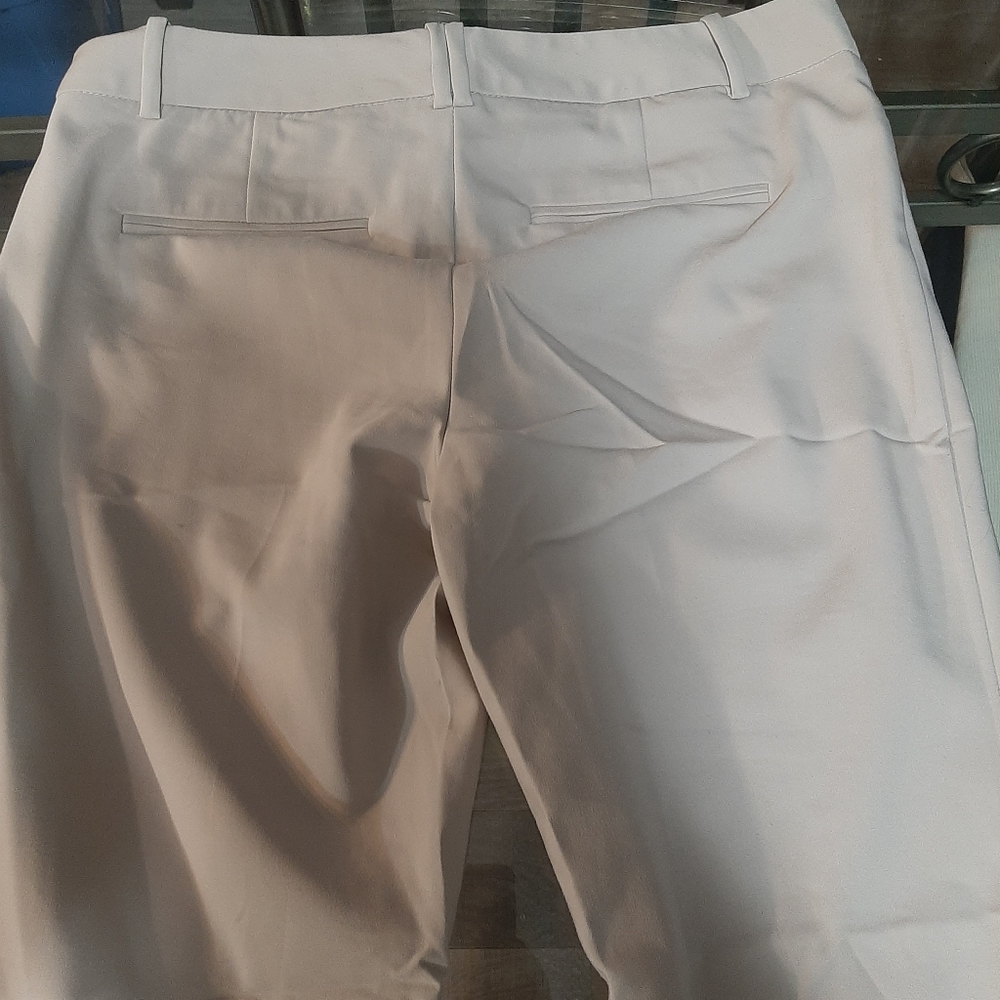 Cream coloured Calvin Klein dress pants